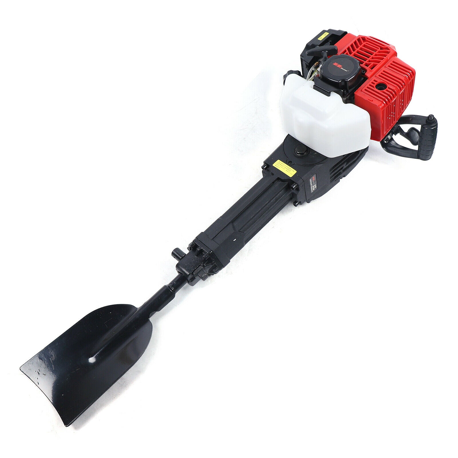 Oukaning 52CC 2-Stroke Gasoline Excavator Sapling Tree Planting Shovel Rock Drilling Tool