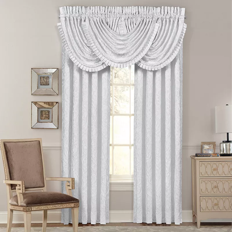 Five Queens Court Antonia Set of 2 Window Curtain Panels