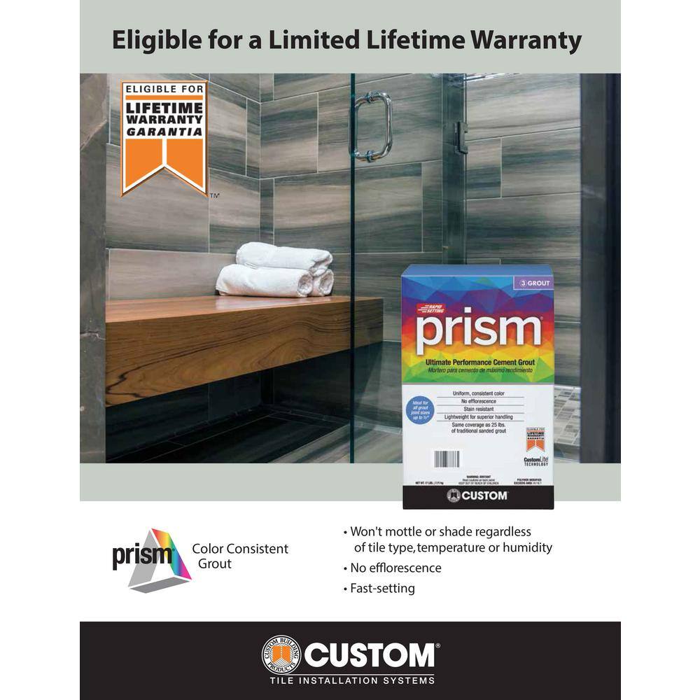 Custom Building Products Prism #540 Truffle 17 lb. Ultimate Performance Grout PG54017T