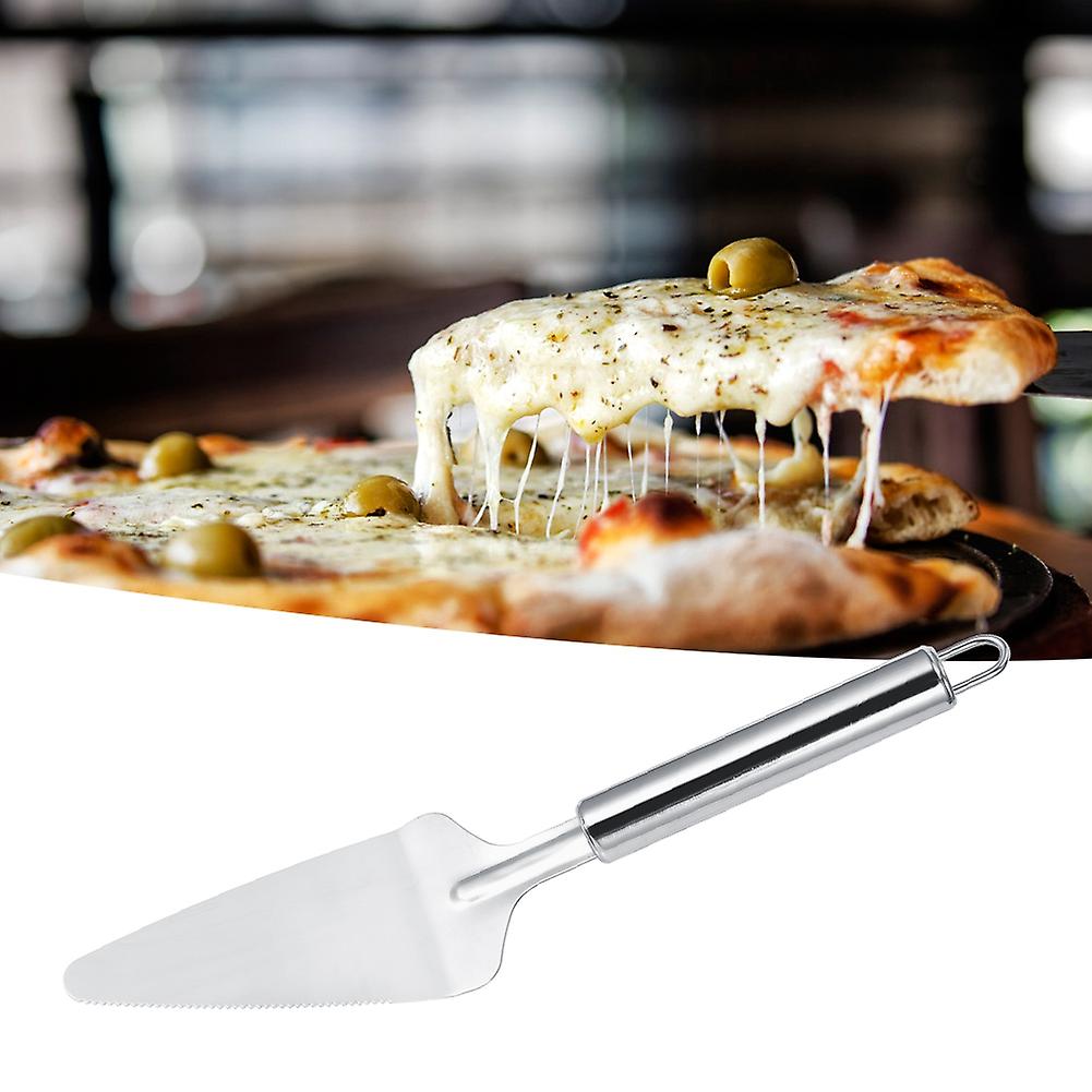 2Pcs Stainless Steel Multifunctional Triangular Pizza Cutter Shovel Spatula Kitchen Accessories