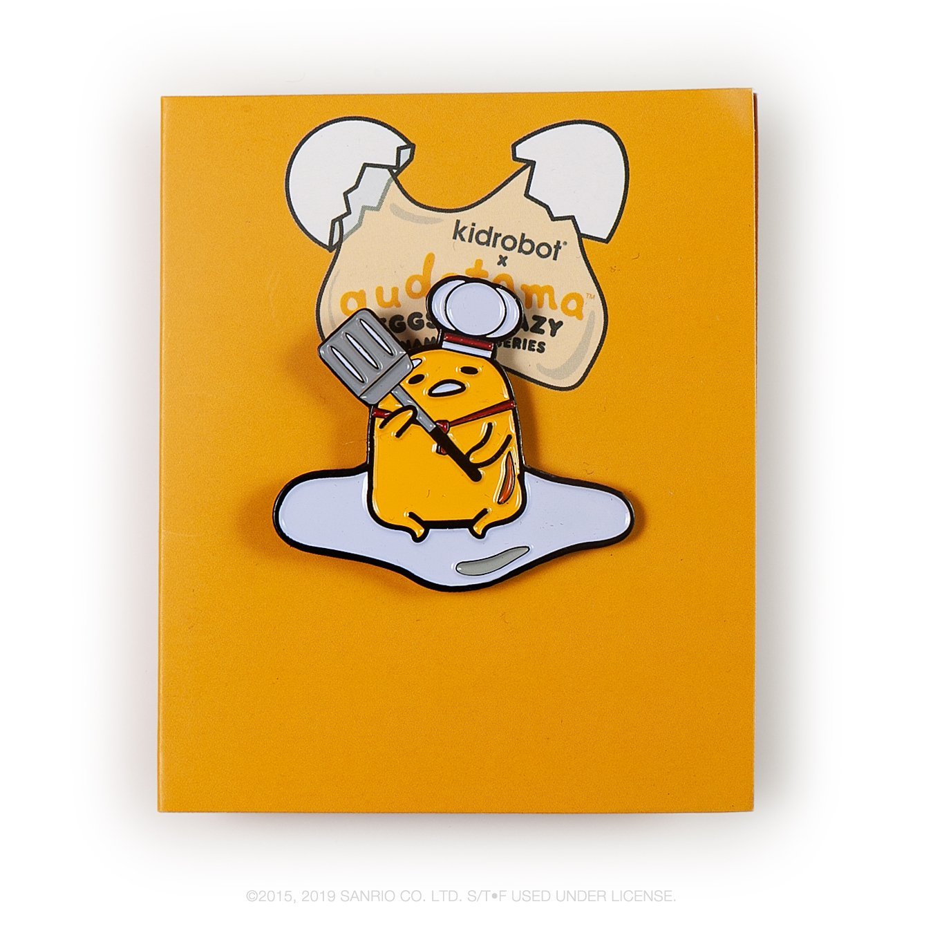 Gudetama Eggstra Lazy Enamel Pin Series by Kidrobot x Sanrio