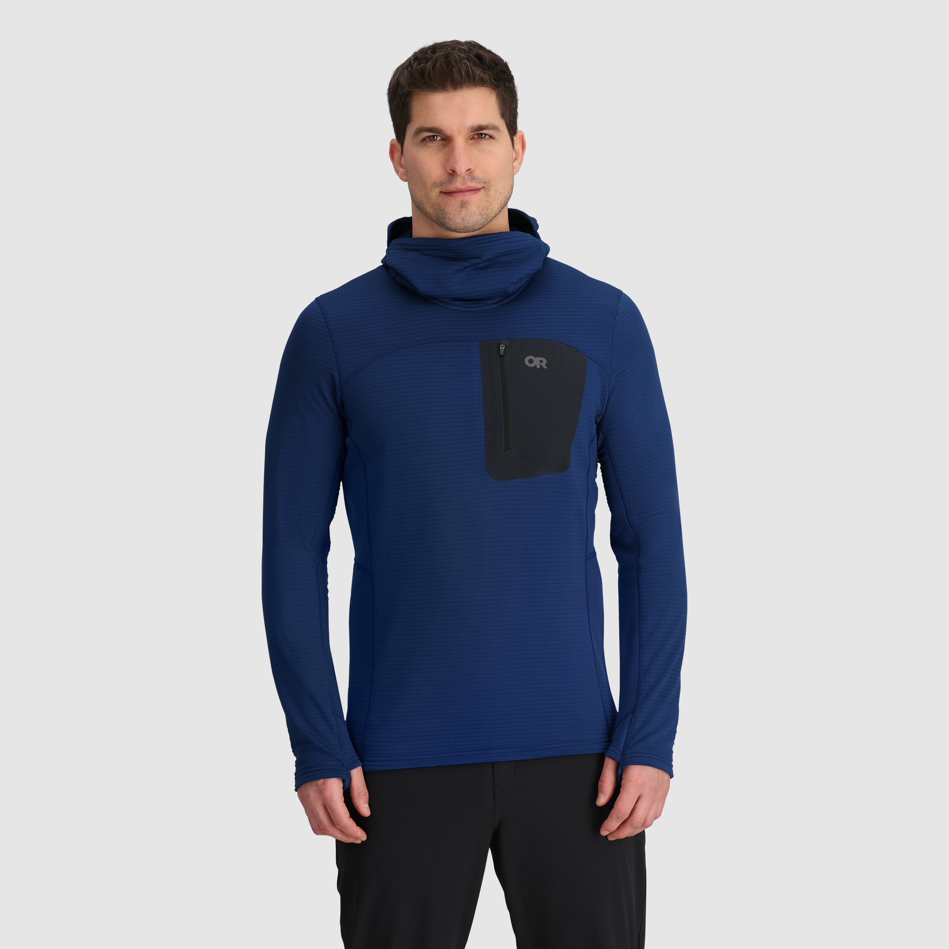 Men's Vigor Grid Fleece Pullover Hoodie