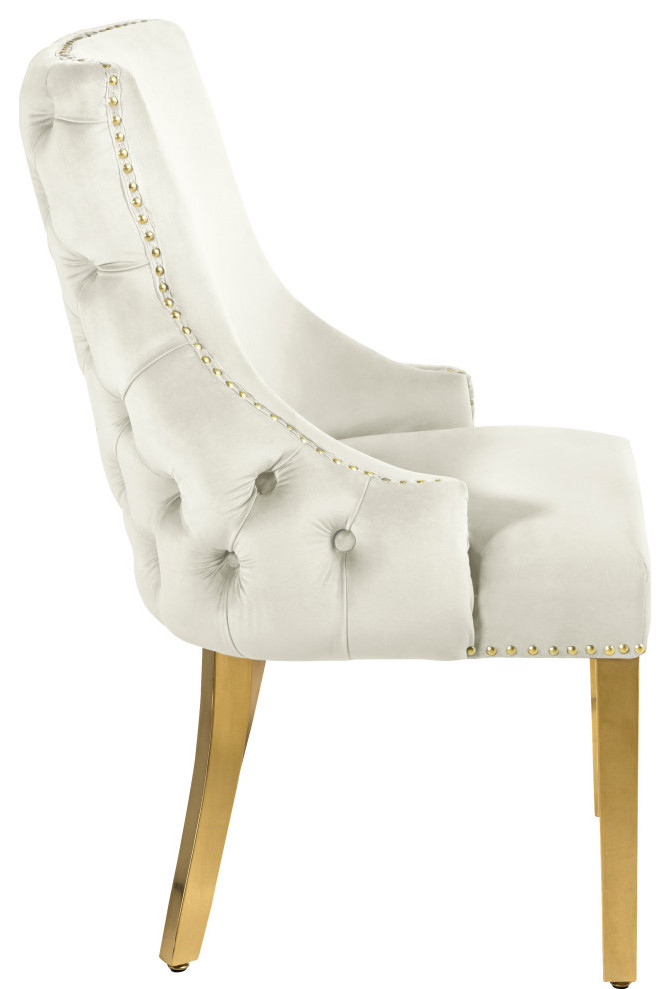 The Sovereign Dining Chair  Set of 2   Contemporary   Dining Chairs   by Meridian Furniture  Houzz