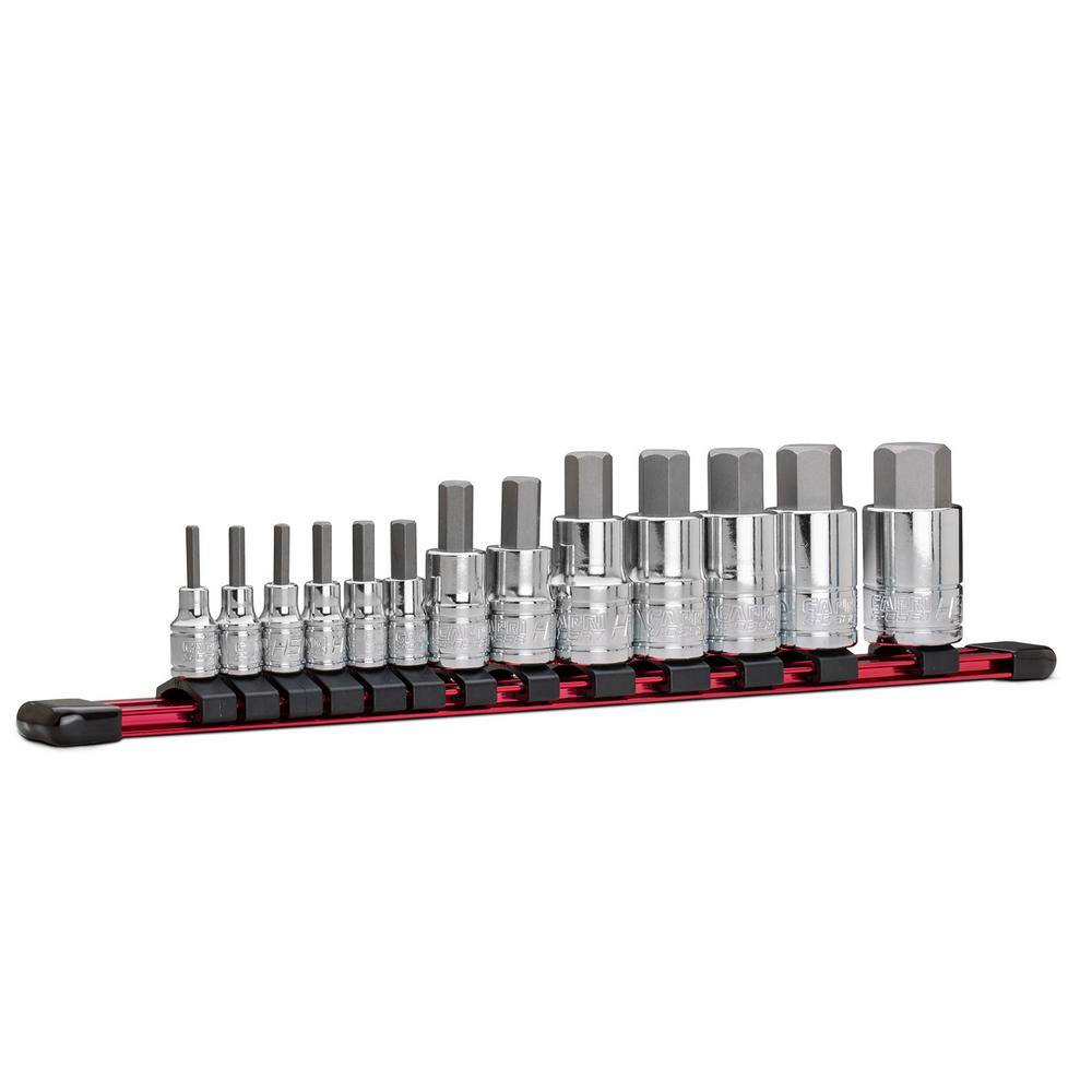 Capri Tools SAE Hex Bit Socket Set (13-Piece) 30500-13HS