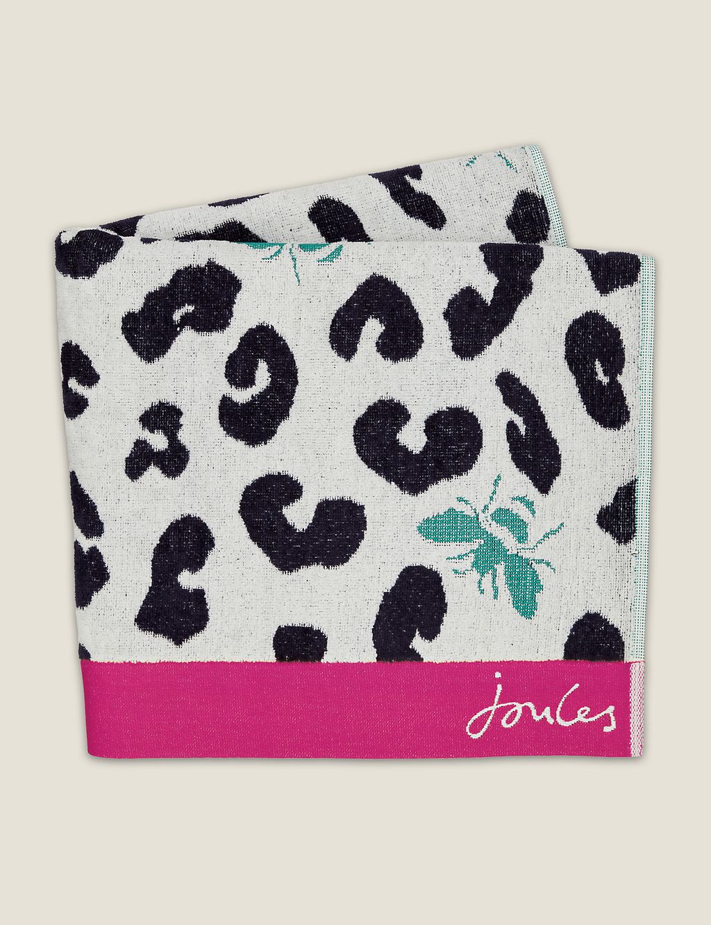 Pure Cotton Leopard Bee Towel