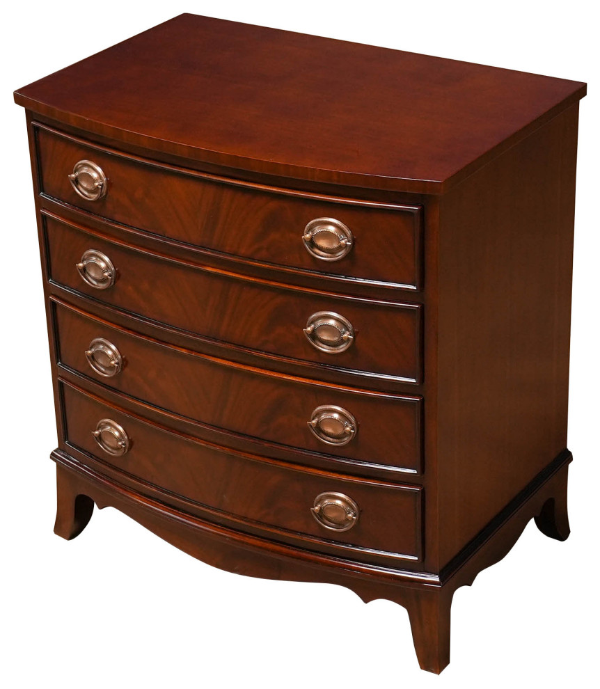 Small Mahogany Chest With Drawers   Traditional   Accent Chests And Cabinets   by Niagara Furniture  Houzz