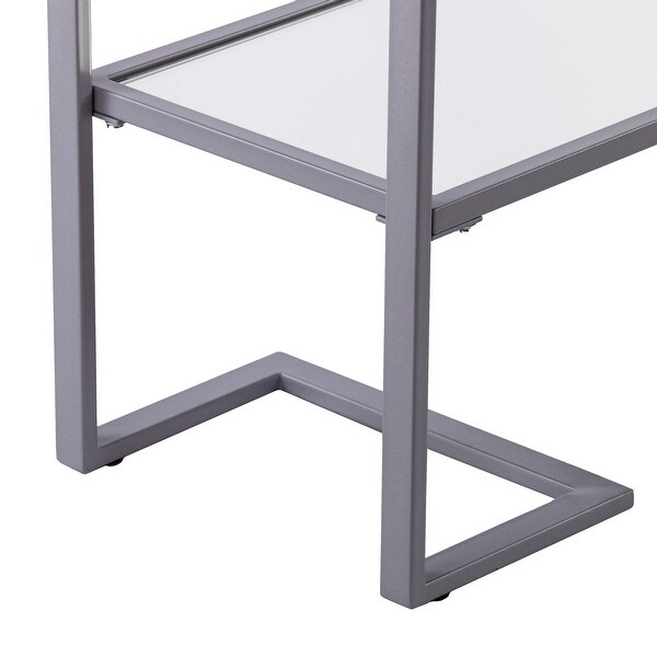 SEI Furniture Sampson Glam Narrow Console Table