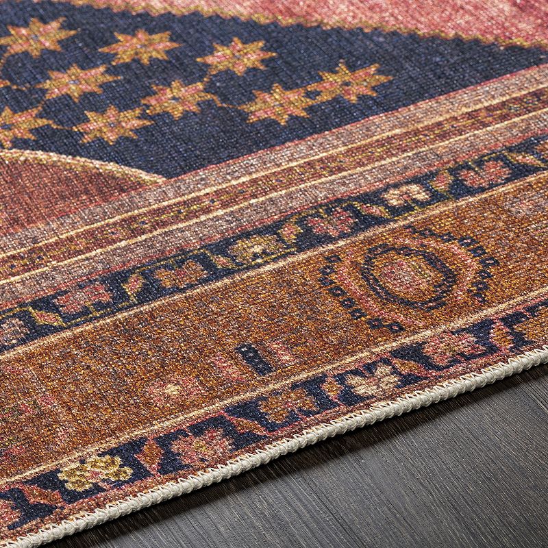 Decor 140 Alamaraz Traditional Washable Area Rug