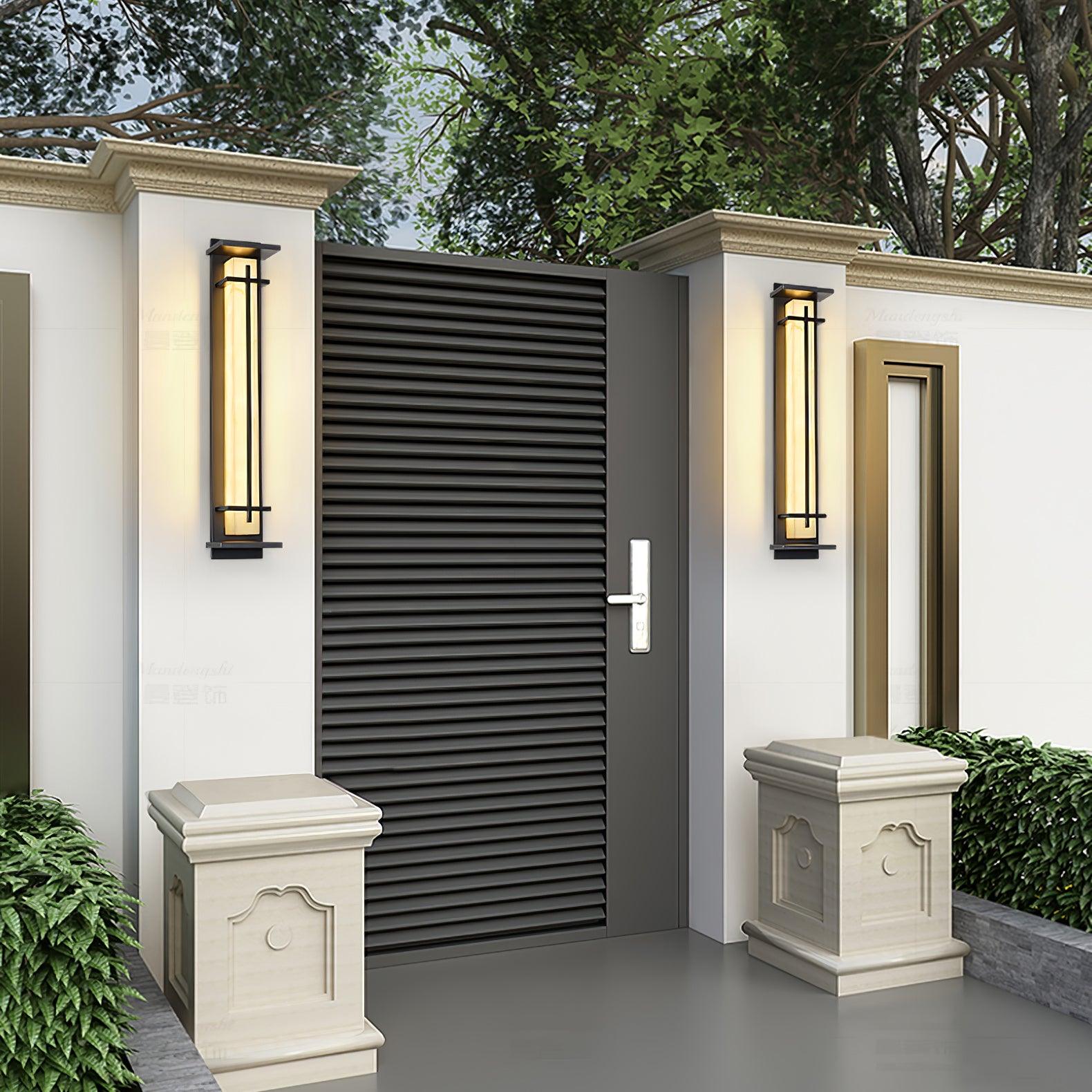 Square Outdoor Wall Light