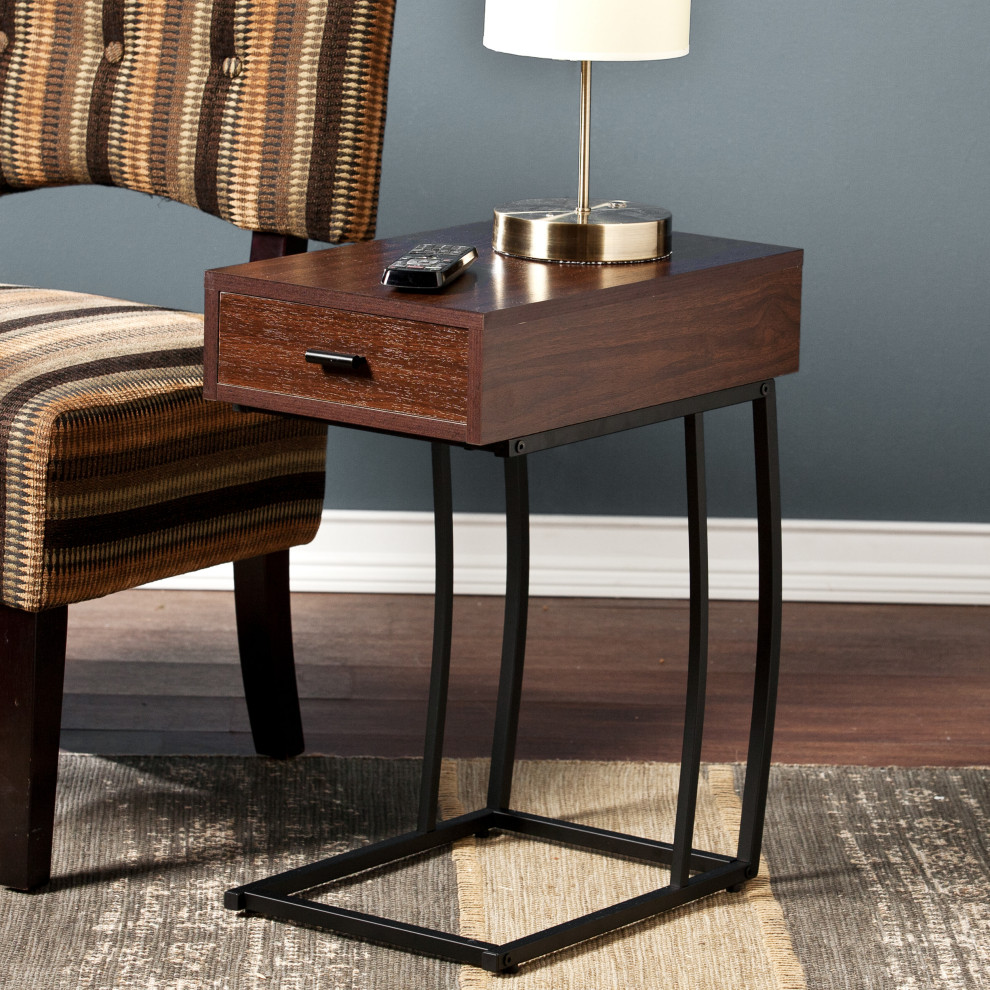 Porten Side Table   Industrial   Side Tables And End Tables   by HedgeApple  Houzz