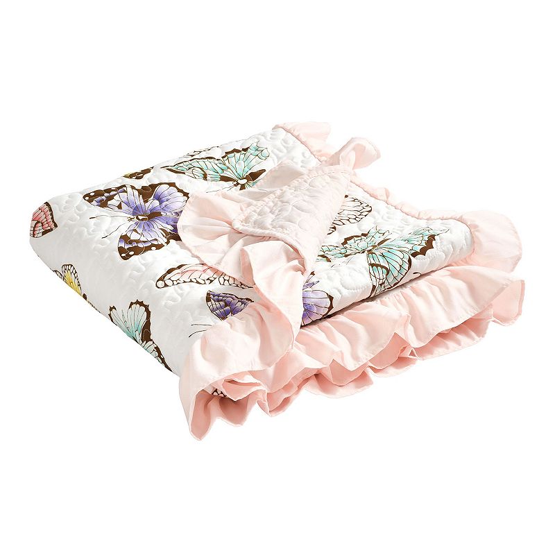 Lush Decor Flutter Butterfly Throw