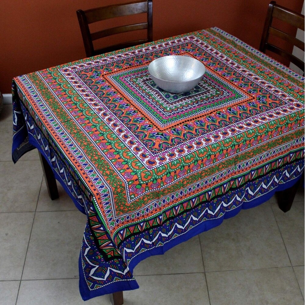 Cotton Inspiring Floral Tablecloth Collection