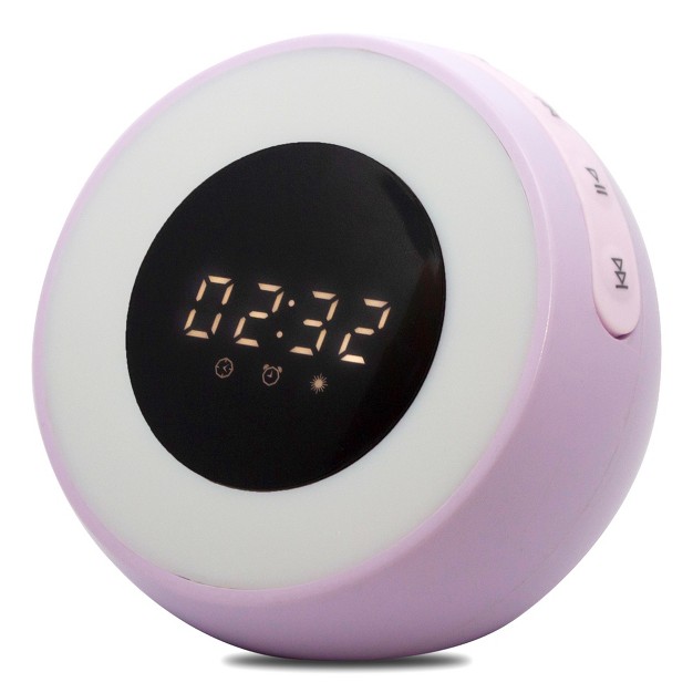 Link Led Wireless Speaker Alarm Clock With Built in Air Purifier Sound Machine amp Lamp