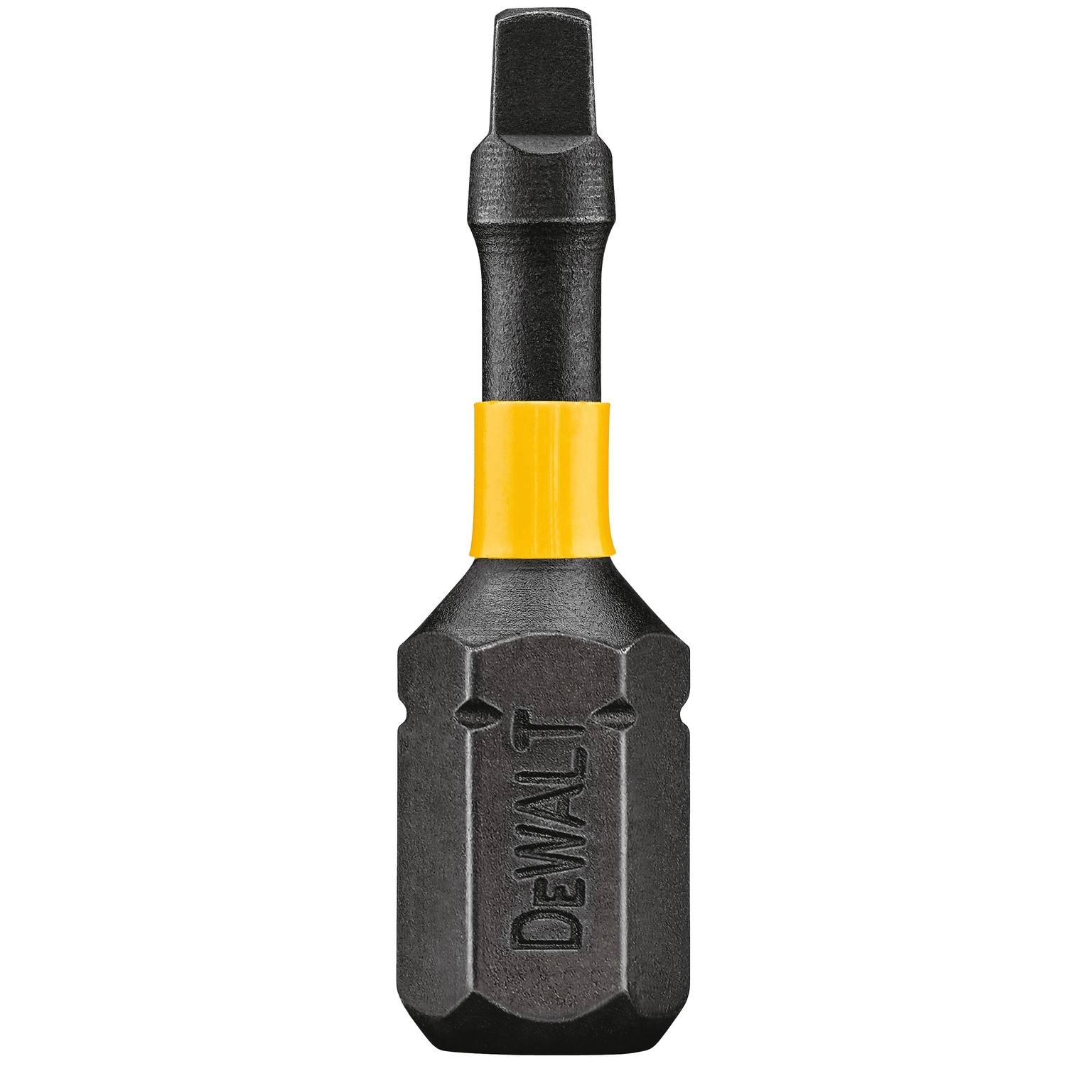 DW Impact Ready Square #1 X 1 in. L Screwdriver Bit Black Oxide 2 pc