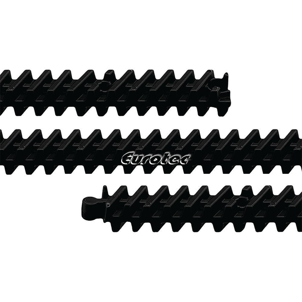 Eurotec Distance Strips 0.62 in. W x 0.51 in. H x 28.74 in. L Black Plastic ( 50-Pieces  Box) INC944801