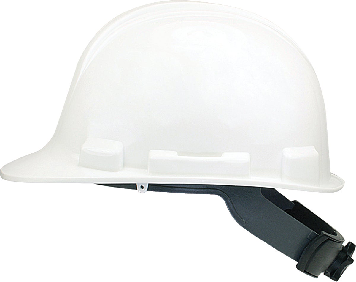 Safety Works Cap Style Wheel Ratchet Hard Hat Universal White