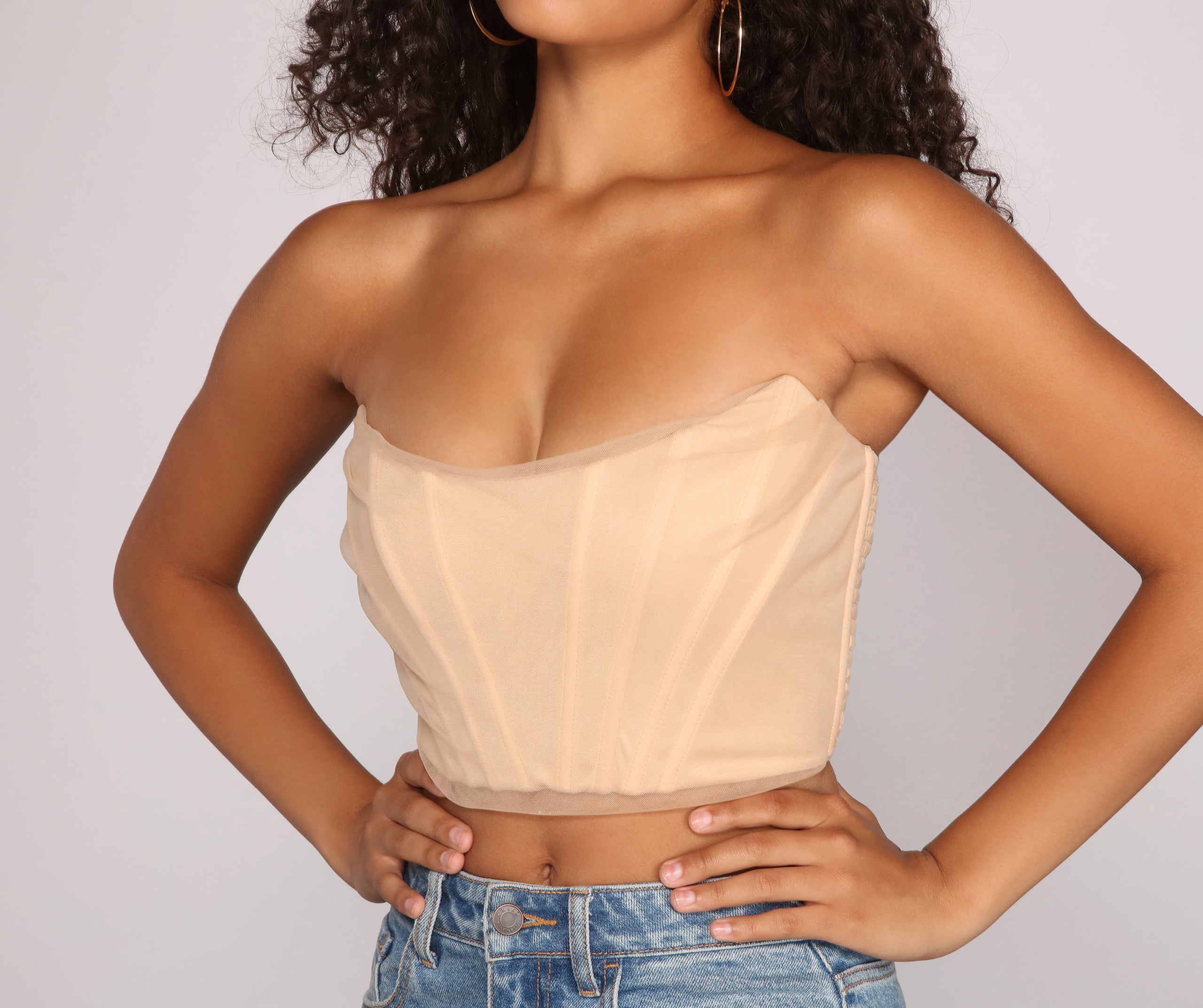 The Classic Cropped Corset Top