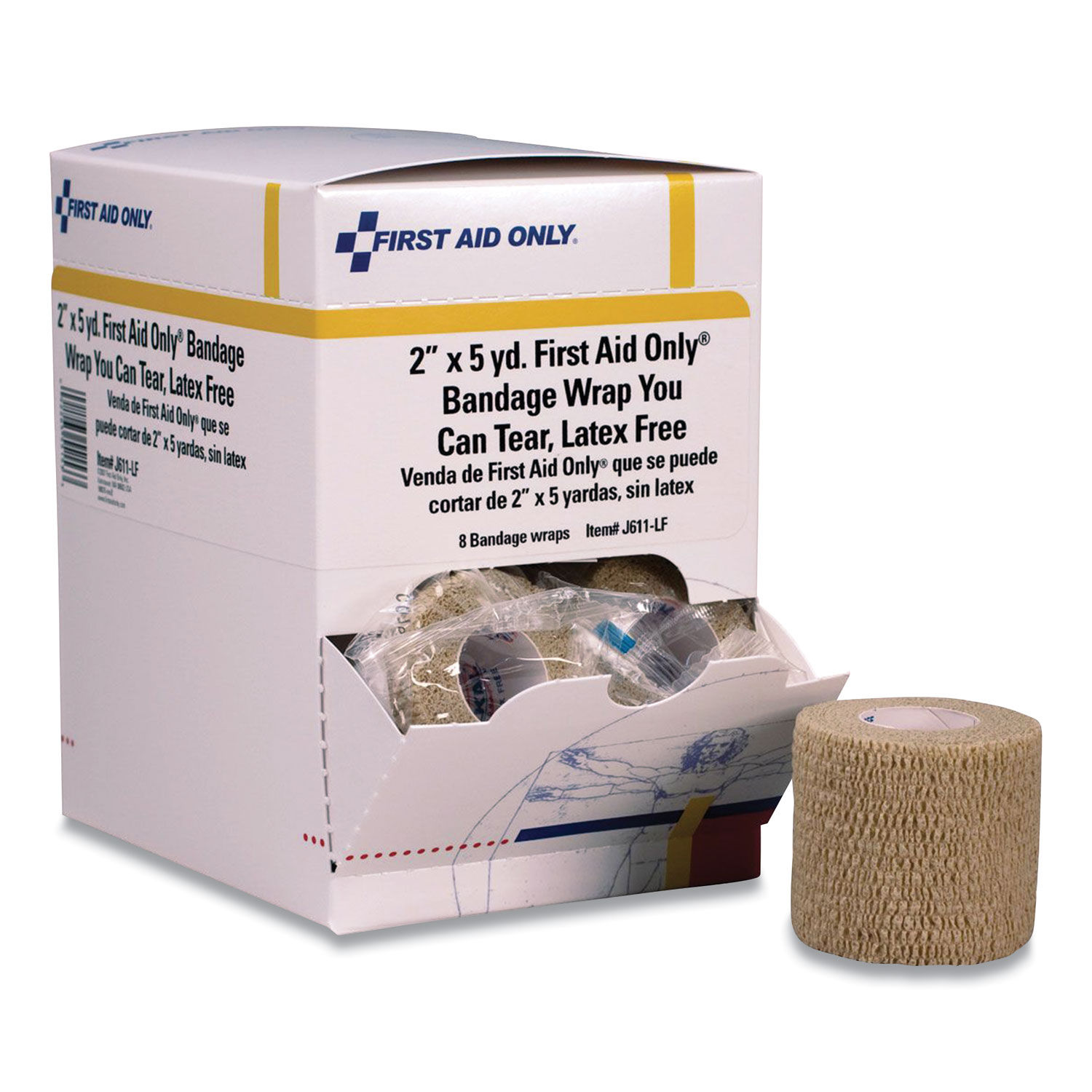 Bandage Wrap You Can Tear by First Aid Onlyandtrade; FAO5910