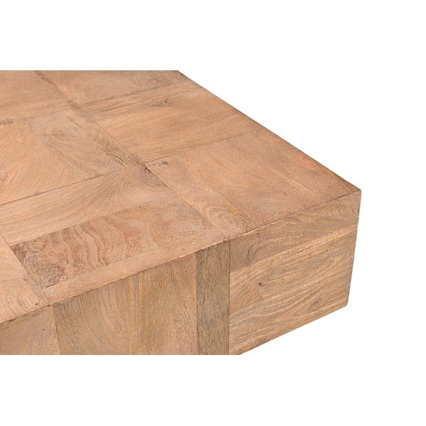 Caden Modern Solid Wood Coffee Table