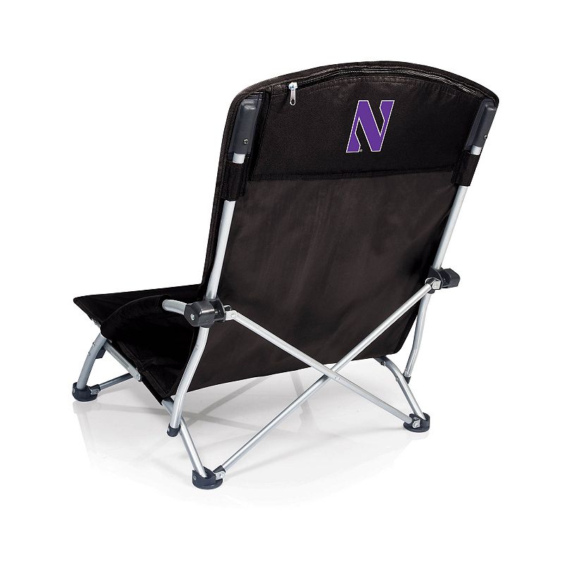 Picnic Time Northwestern Wildcats Tranquility Portable Beach Chair