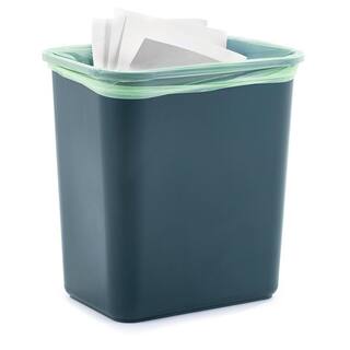 28 Qt. ECOSolutions Recyclable Plastic Trash Wastebasket WB0332-12pack