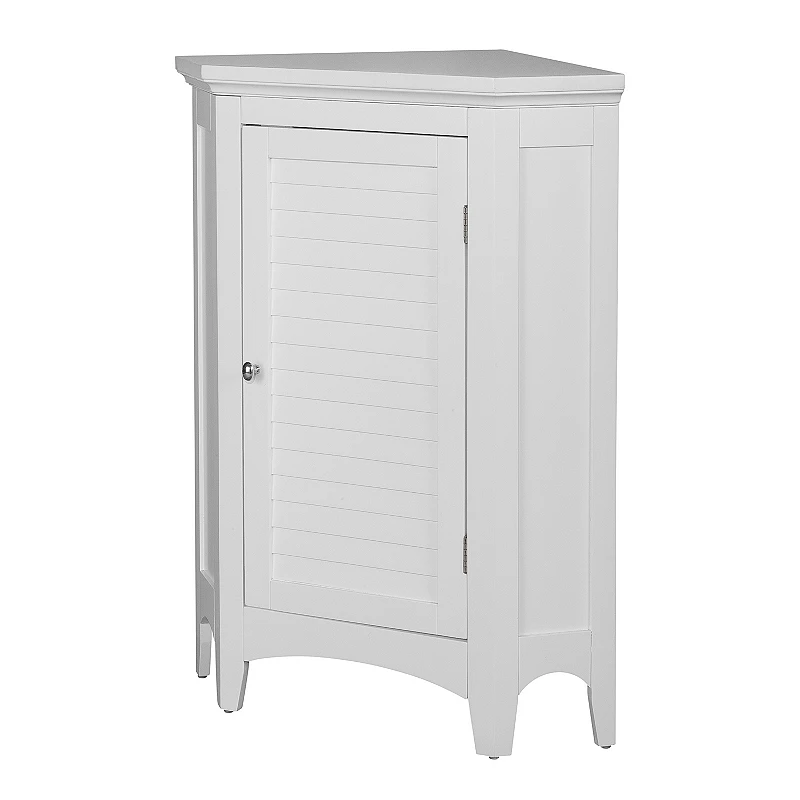 Elegant Home Fashions Saddie Corner Floor Cabinet