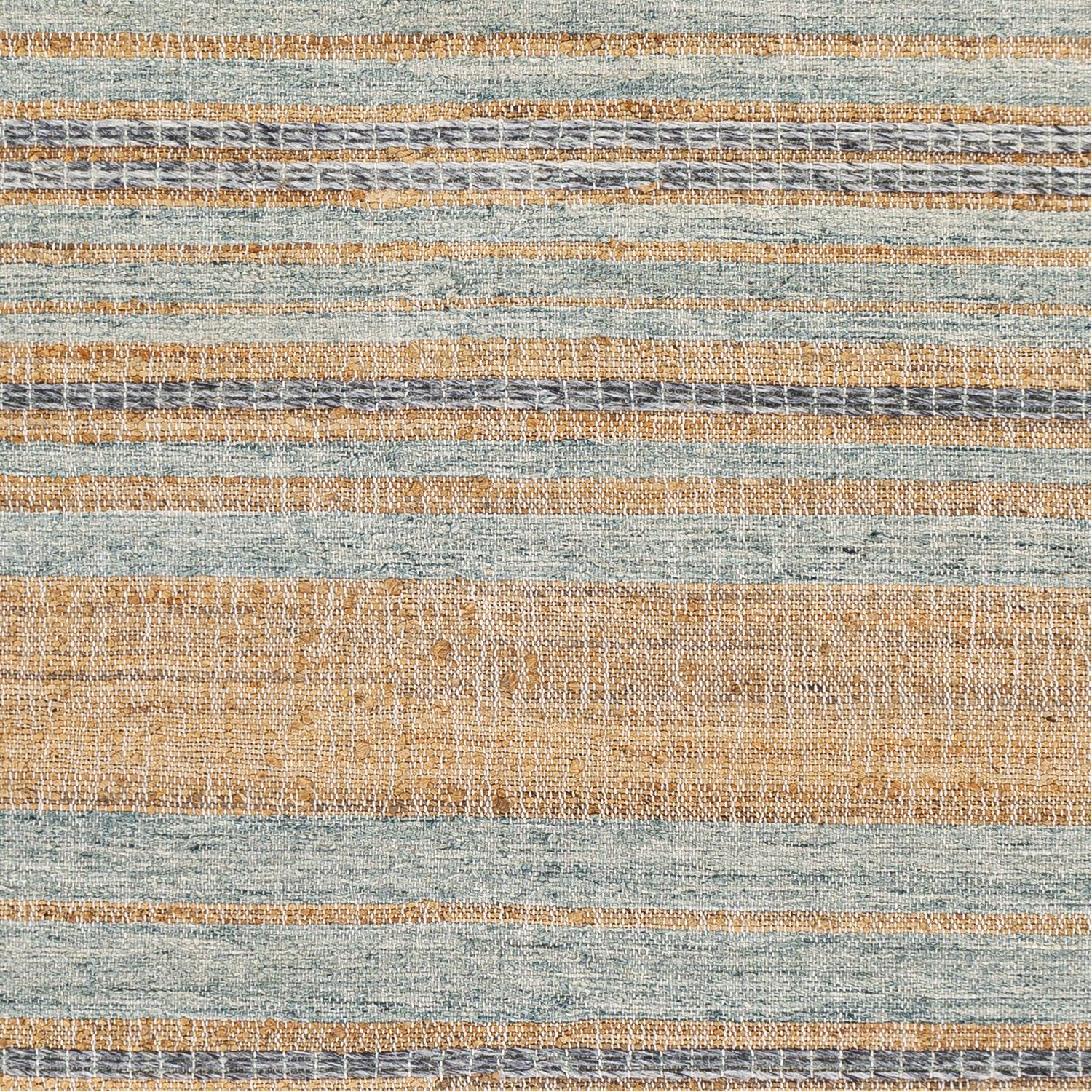 Arielle Hand Woven Rug in Wheat, Camel, Navy, Medium Gray, Mint, Sage, White