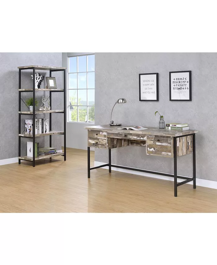 Coaster Home Furnishings Brody Industrial Style Writing Desk