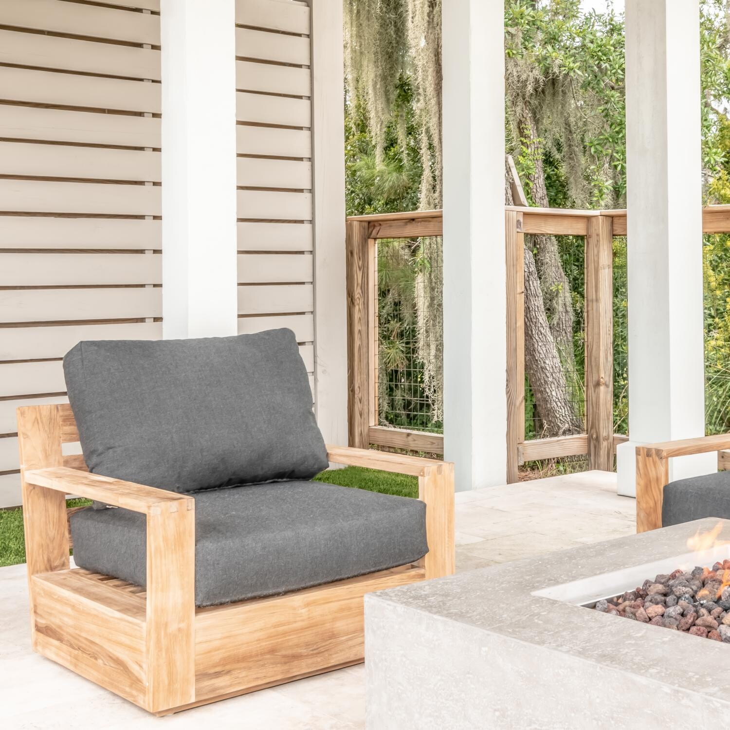 Signature Sandview Teak Patio Club Chair