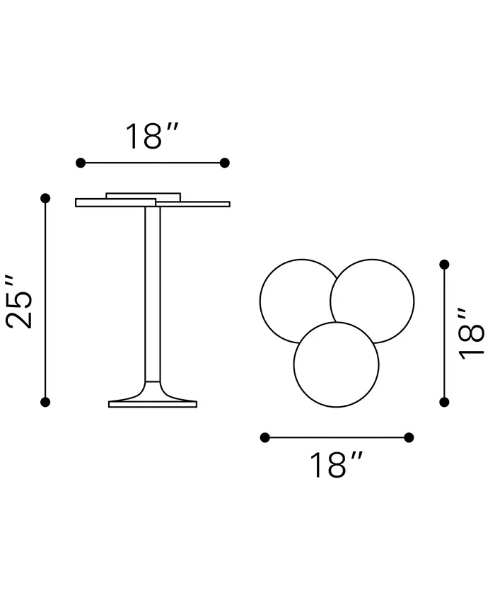 Zuo Dundee Accent Table