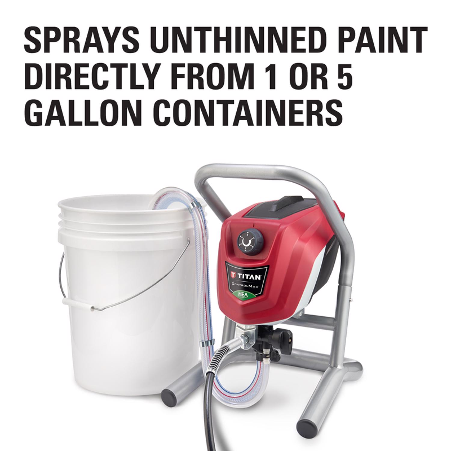 Titan ControlMax 1700 1500 psi Plastic High-Efficiency Airless Sprayer