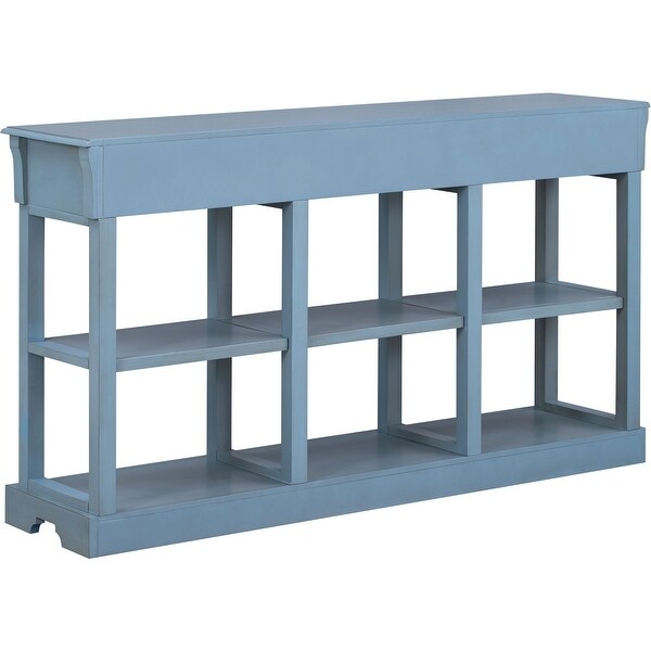 58 inch Console Table for Living Room， Painting