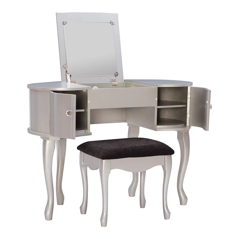 Linon Paloma 2-pc. Vanity and Bench Set