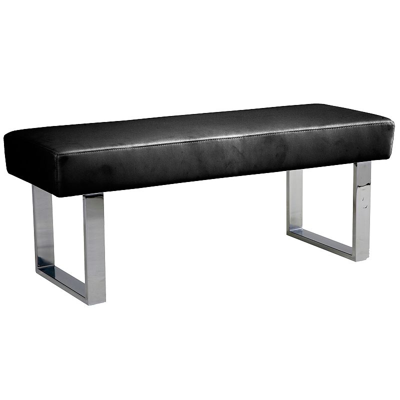 Armen Living Amanda Padded Bench