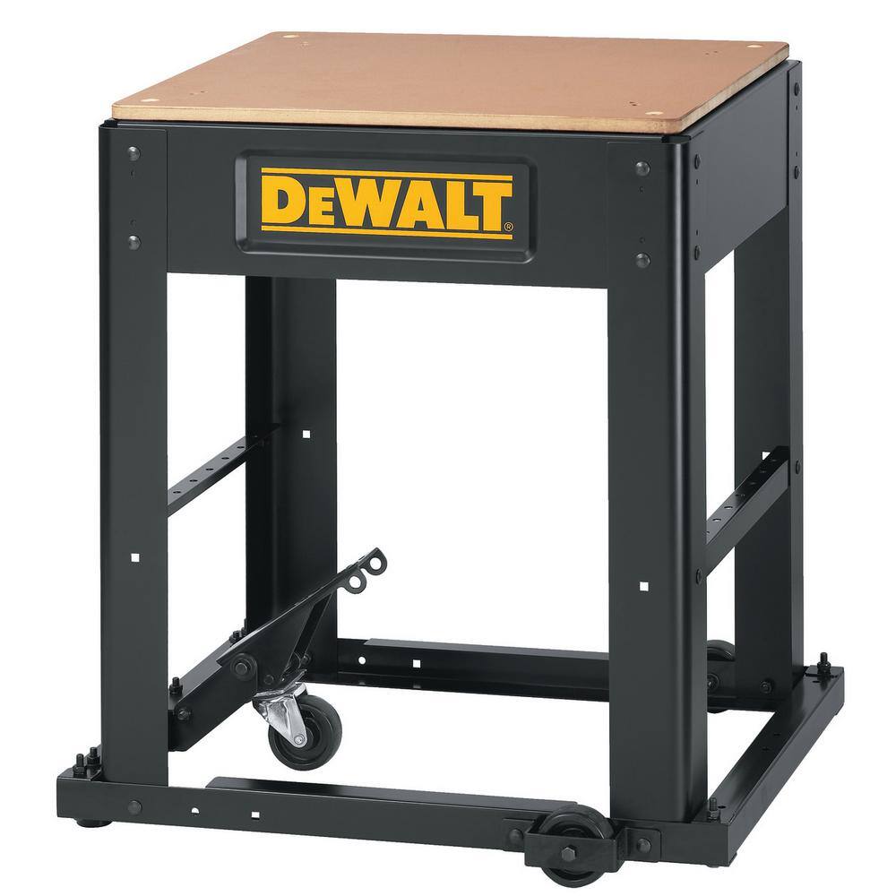 DW 15 Amp Corded 12.5 in. Planer and Mobile Thickness Planer Stand DW734WDW7350