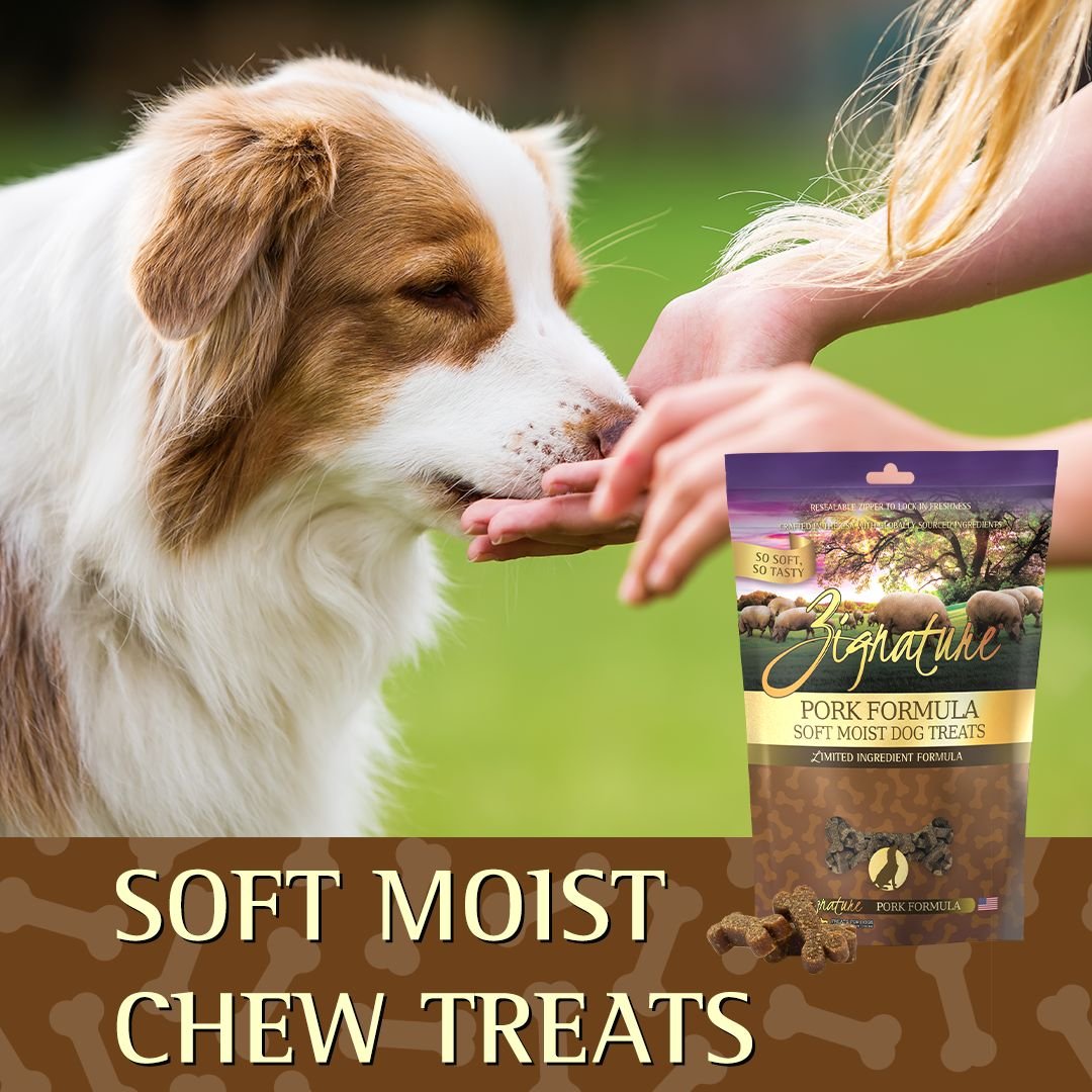 Zignature Pork Flavored Soft Dog Treats