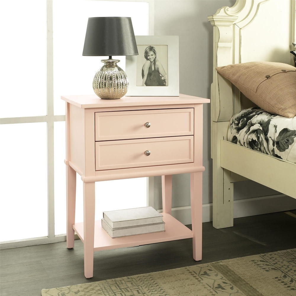 Copper Grove Kurdica 2 drawer Accent Table