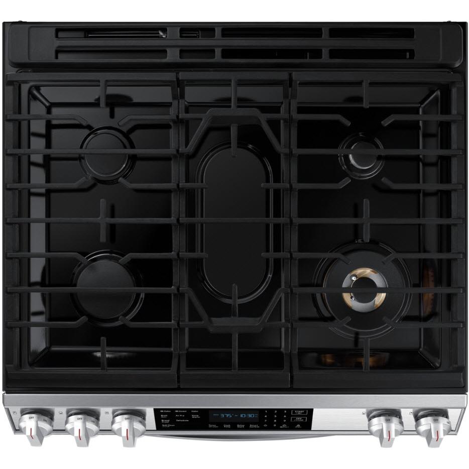  30-inch Slide-in Gas Range with Wi-Fi Connect NX60T8511SS/AA