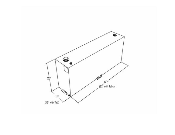 RDS Tanks 73200 Transfer Tank 90Gal