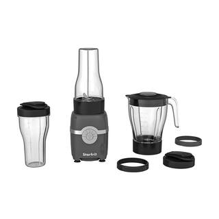 Starfrit 50 oz. 4-Speed Clear Black Countertop 12-Piece Blender Set 024306-002-0000