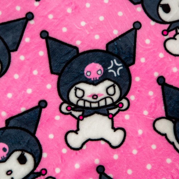 The Northwest Company Sanrio Kuromi Silk touch Throw Blanket 50 X 60 Inches