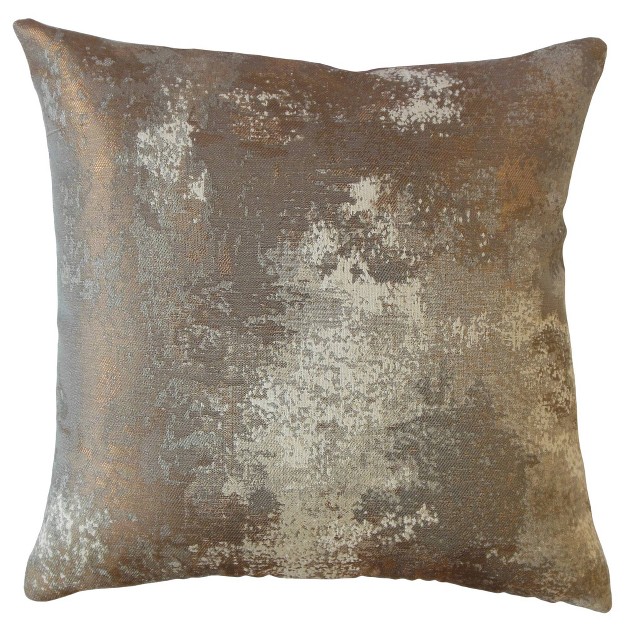 Square Throw Pillow Gold Pillow Collection