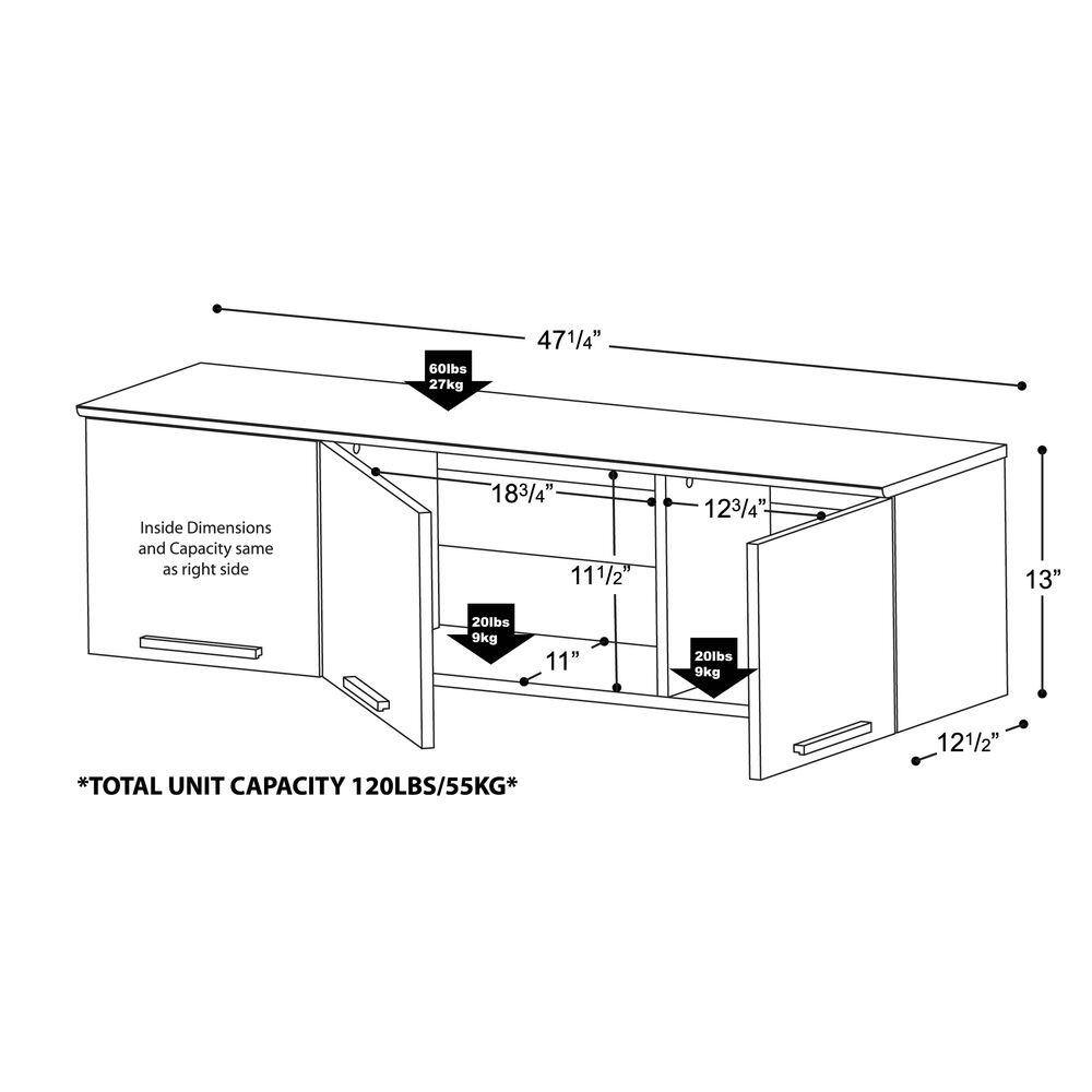 Prepac Coal Harbor Black Hutch with Hutch BCHW-0203-1