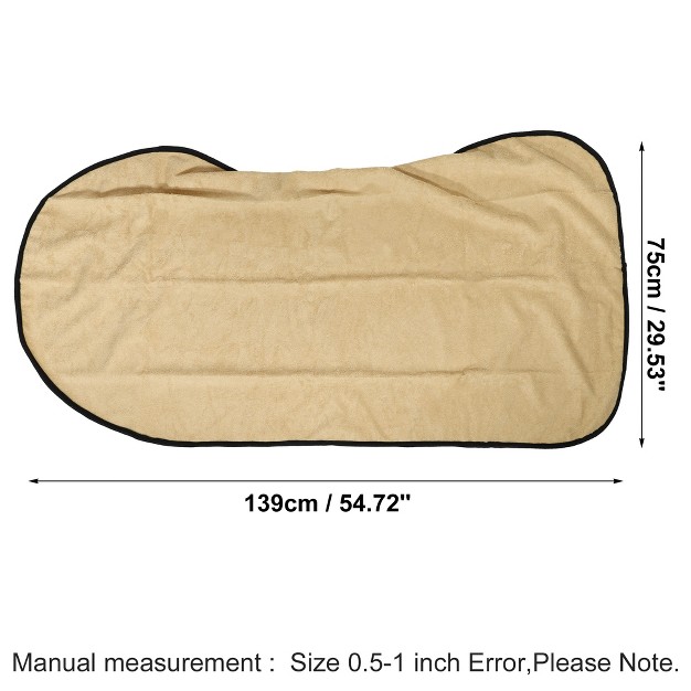 Unique Bargains Universal Anti slip Seat Protector Pad Car Seat Cover Beige 1 Pc