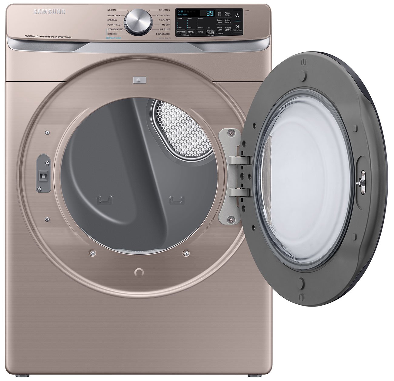  7.5 Cu. Ft. Champagne Smart Electric Dryer With Steam Sanitize+