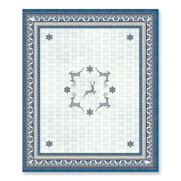 Laural Home Simply Winter Rectangle Tablecloth