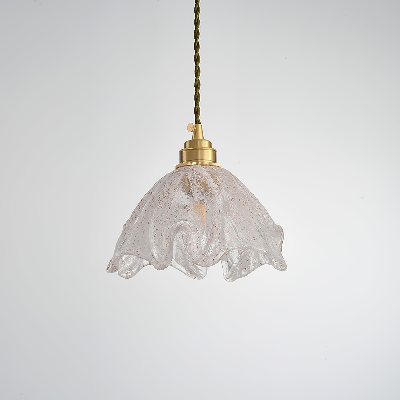 Lotus Crystal Small Pendant Light