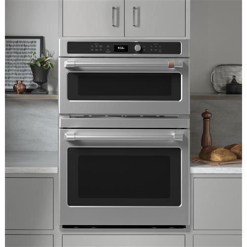 Caf¨¦ 30-inch Built-in Double Wall Oven with Advantium? Technology CTC912P2NS1