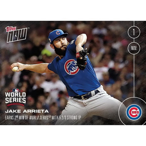 Topps TPS 02378 C MLB Chicago Cubs Jake Arrieta  6...