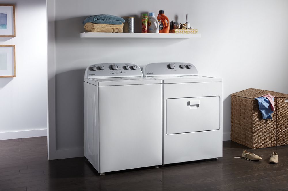 Whirlpool WTW4955HW 3.8 Cu. Ft. Top Load Washer With Soaking Cycles, 12 Cycles